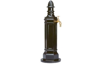Садовая водопроводная колонка Fountain 98 см черная
